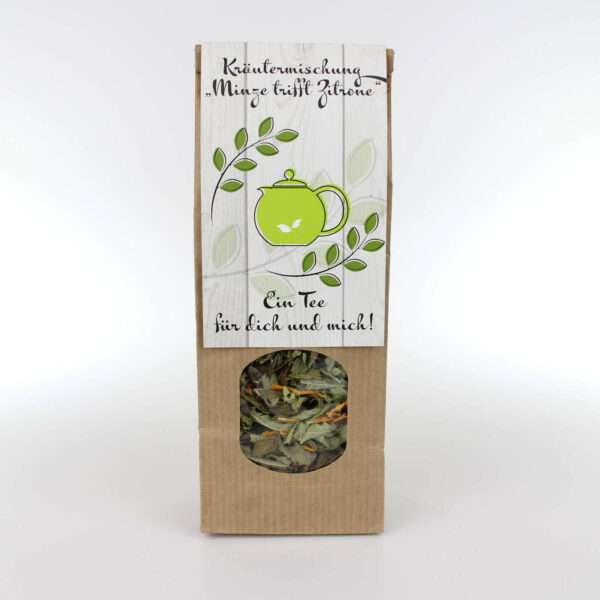 Kräutertee "Minze trifft Zitrone"